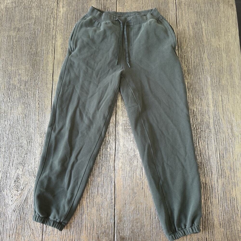 Lululemon Men’s Steady State Green Jogger Sweat Pants Size XS